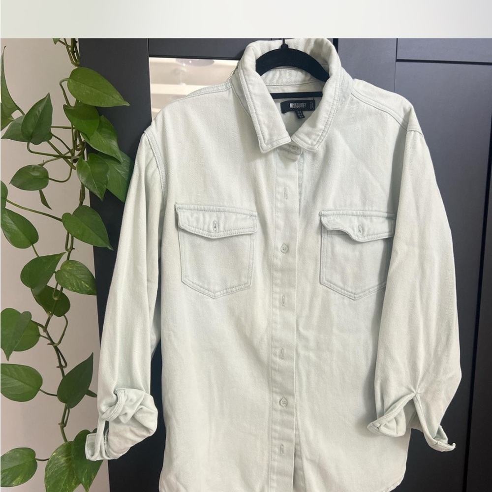 Missguided Light Gray Shirt